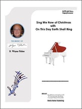 Sing We Now of Christmas with On This Day Earth Shall Ring SATB choral sheet music cover